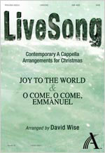 LiveSong SATB choral sheet music cover